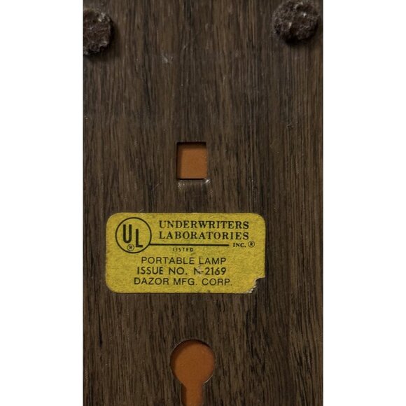 Dazor Adjustable Desk Lamp Black Small MCM 60's Works Hi/Low Setting Vintage - Picture 11 of 11